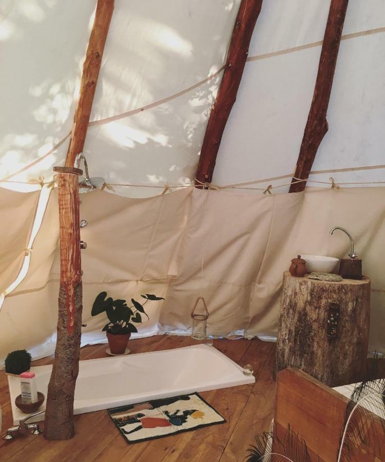 Tipi Lodge Dans La Foret Mimizan-Plage Kültér fotó