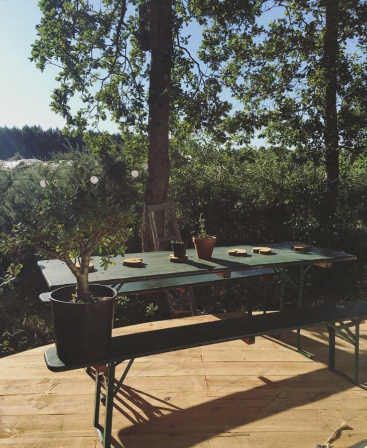 Tipi Lodge Dans La Foret Mimizan-Plage Kültér fotó