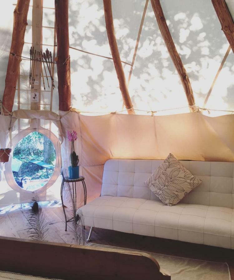 Tipi Lodge Dans La Foret Mimizan-Plage Kültér fotó