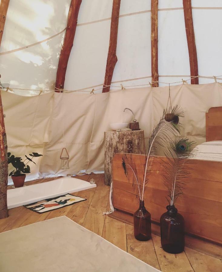 Tipi Lodge Dans La Foret Mimizan-Plage Kültér fotó
