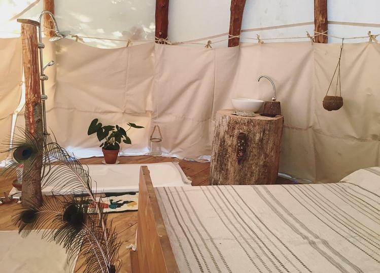 Tipi Lodge Dans La Foret Mimizan-Plage Kültér fotó